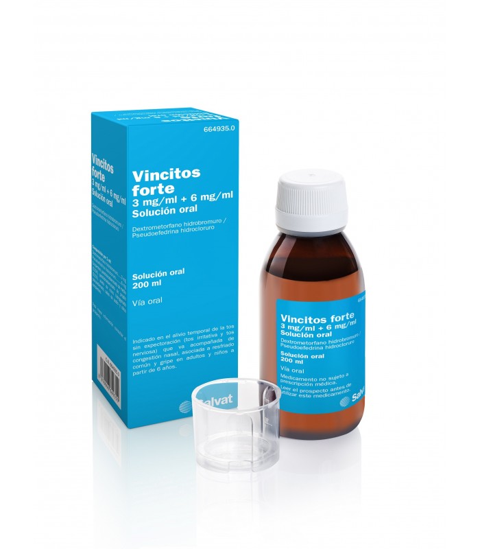 VINCITOS FORTE 3/6 MG/ML SOLUCION ORAL 200 ML Medicamentos y Inicio - 