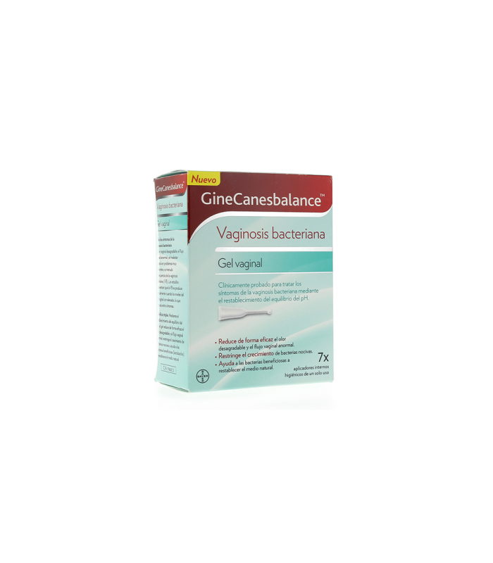 GINECANESBALANCE GEL VAGINAL 7 TUBOS 5 ML Hidratacion y Higiene Intima - BAYER HISPANIA