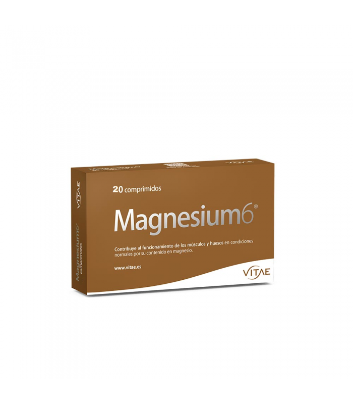 VITAE MAGNESIUM 6 20 COMPRIMIDOS Dolor y Salud Muscular - 