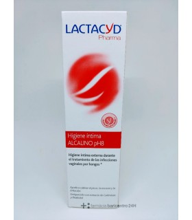 LACTACYD PHARMA ALCALINO PH8 Hidratacion y Higiene Intima - 