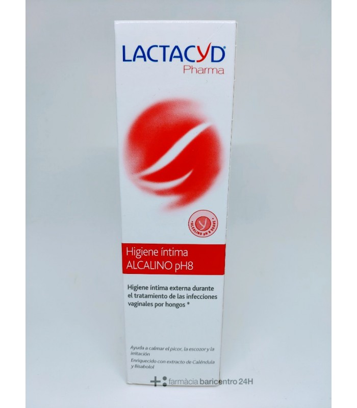 LACTACYD PHARMA ALCALINO PH8 Hidratacion y Higiene Intima - 