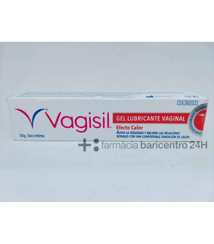 VAGINESIL EFECTO CALOR 30 GRS. Hidratacion y Higiene Intima - COMBE EUROPA