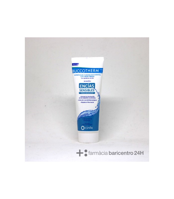 BUCCOTHERM ENCIAS SENBLES GEL DENTRIFICO 75 ML Higiene Bucal y Higiene - 
