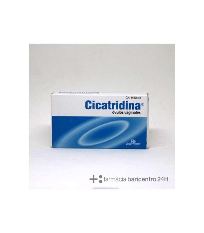 CICATRIDINA 10 OVULOS VAGINAL Hidratacion y Higiene Intima - RUBIO