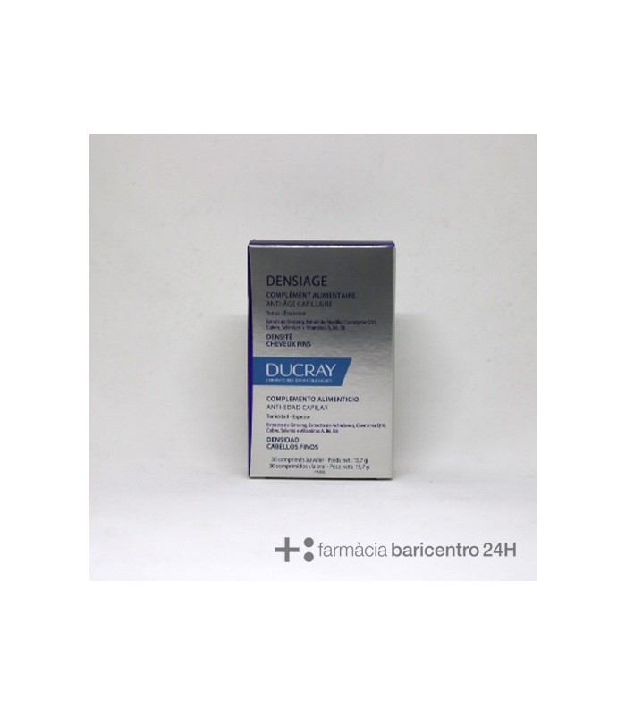 DUCRAY DENSIAGE 30 COMPRIMIDOS Tratamiento y Anticaida - 