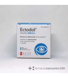 ECTODOL SOL OFTAL 30 MONODOSIS Sequedad y ojos cansados y Salud ocular - 