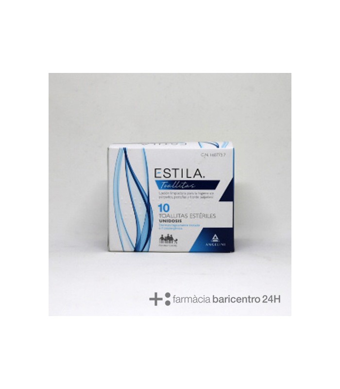 ESTILA 10 TOALLITAS Higiene ocular y Salud ocular - 
