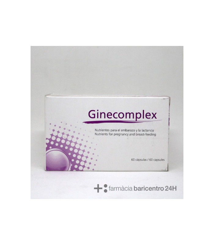 GINECOMPLEX 60 CAPS Gestación y embarazo y Cuidado de la mamá - 