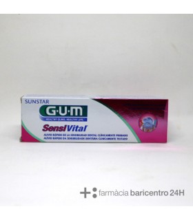 GUM SENSIVITAL GEL DENTAL 75 ML Sensibilidad dental y Higiene Bucal - 