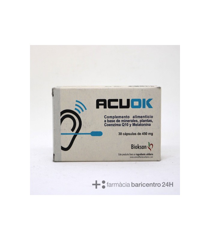 ACUOK 30 CAPSULAS Sueño y Sistema nervioso - 
