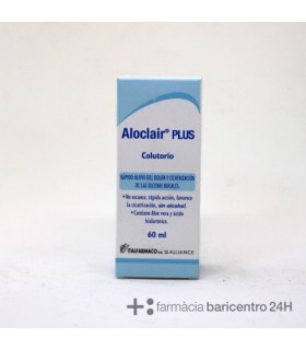 ALOCLAIR PLUS COLUTORIO 60 ML Aftas y herpes y Higiene Bucal - ITALFARMACO
