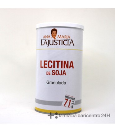 ANA MARIA LA JUSTICIA LECITINA DE SOJA 500GR Colesterol y Salud cardiovascular - 