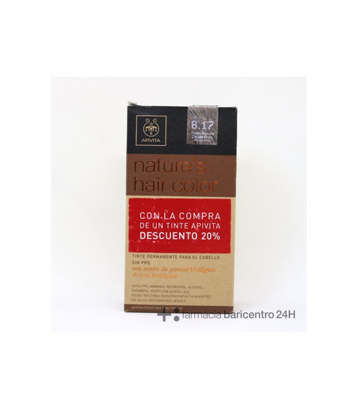 APIVITA TINTE 8.17 Tintes y Higiene Capilar - APIVITA