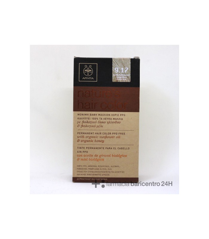 APIVITA TINTE 9.17 Tintes y Higiene Capilar - APIVITA