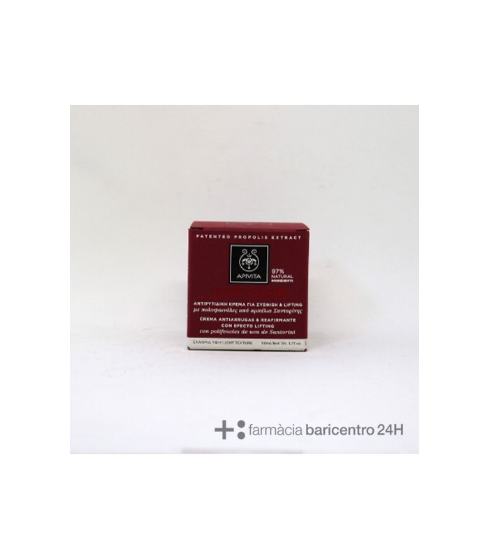 APIVITA WINE ELIXIR CREMA LIGERA Tratamiento día y Antiedad - APIVITA