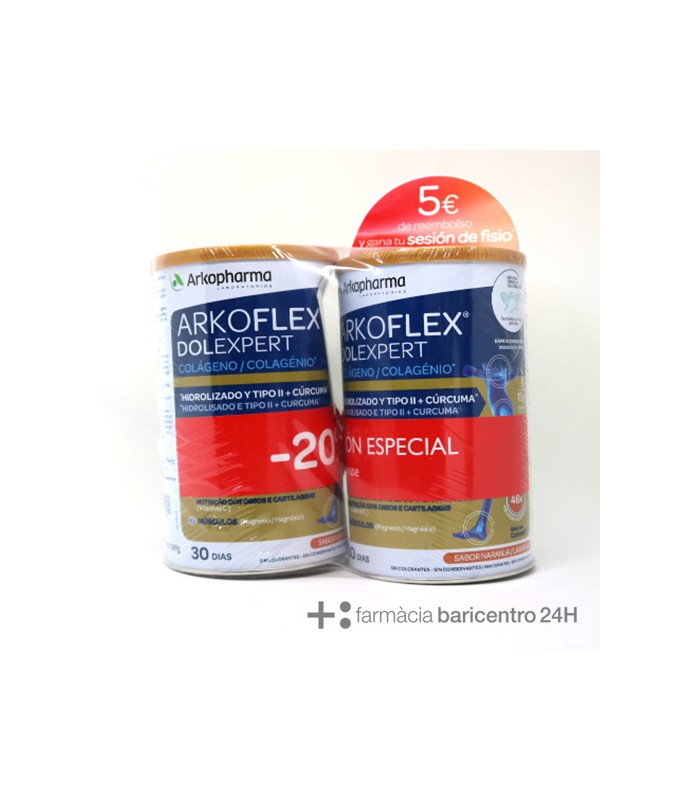 ARKOPHARMA ARKOFLEX COLAGENO NARANJA DUPLO Colagenos y magnesios y Salud Muscular - ARKOPHARMA