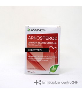 ARKOPHARMA ARKOSTEROL REGULA COLESTEROL LEVADURA ARROZ ROJO 120 CAPSULAS Colesterol y Salud cardiovascular - ARKOPHARMA