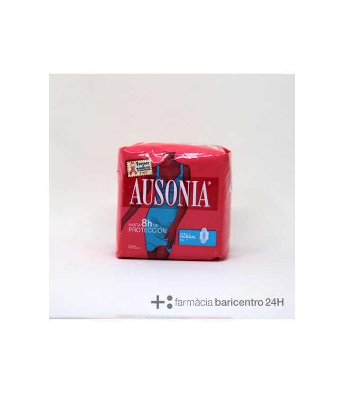 AUSONIA COMPRESA NORMAL 14 UNIDADES Compresas y Menstruacion - 