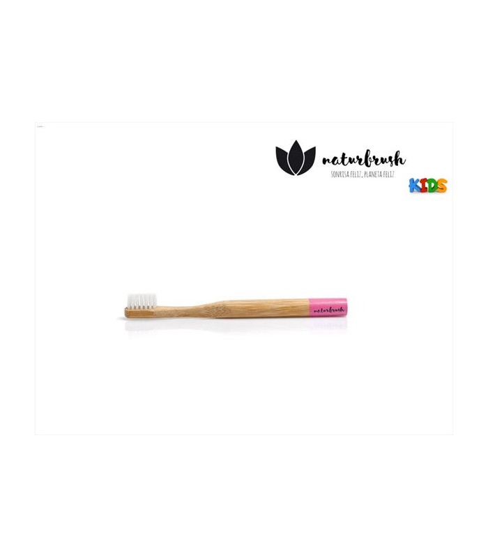 NATURBRUSH CEPILLO DENTAL INFANTIL ROSA