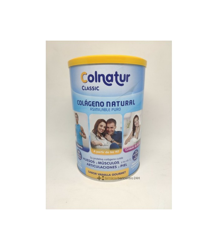 COLNATUR CLASSIC POLVO 300 G VAINILLA GOURMET Colagenos y magnesios y Salud Muscular - ORDESA