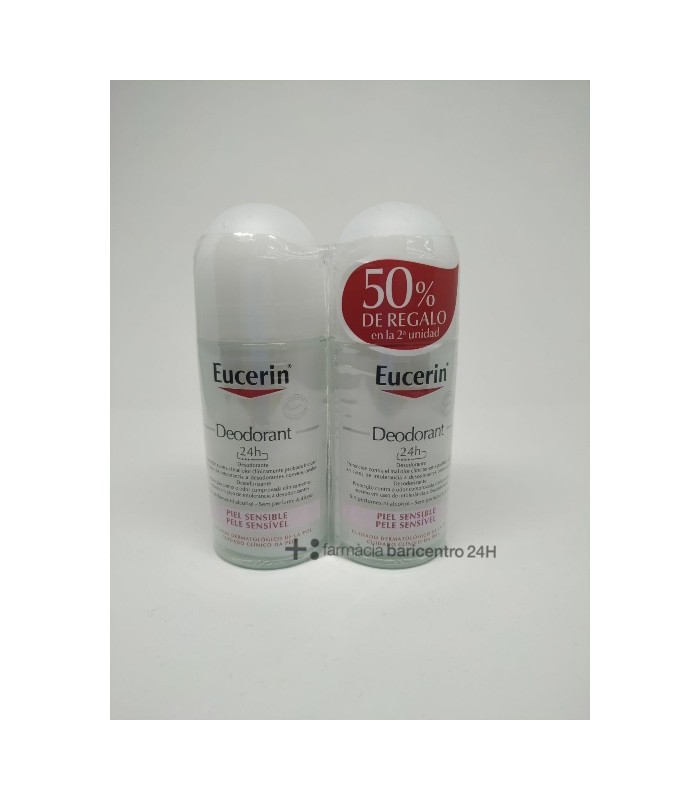EUCERIN DESODORANTE ANTITRANSPIRANTE DUPLO Desodorantes y Higiene Corporal - ISDIN