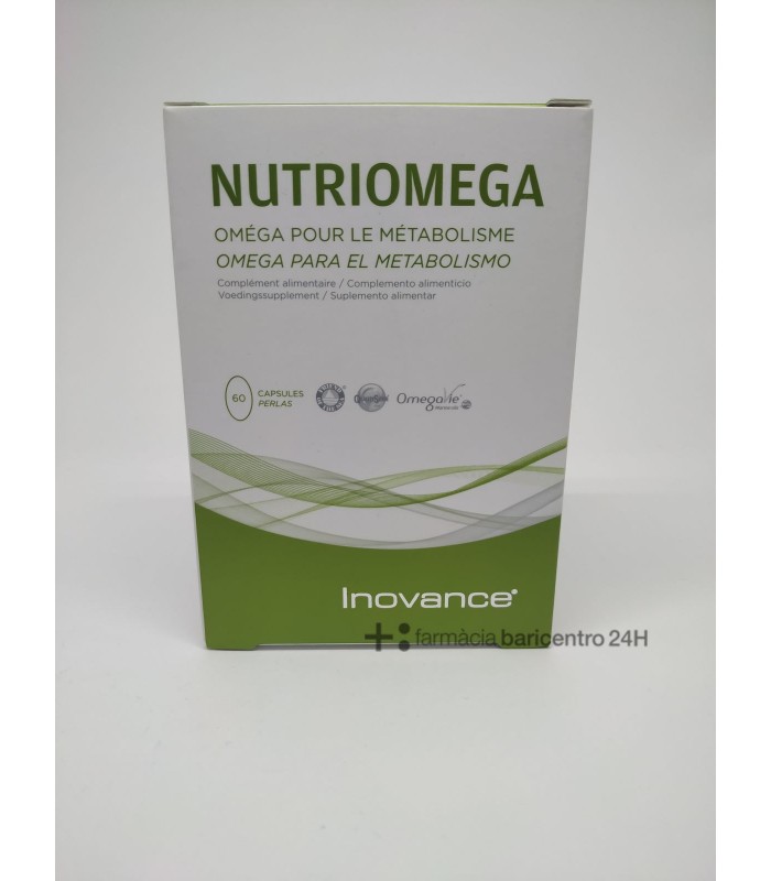 INOVANCE NUTRI OMEGA 60 CAPS Colesterol y Salud cardiovascular - 