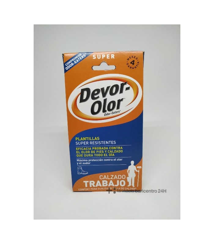 DEVOR OLOR SUPER PLANTILLES Desodorantes y Cuidado Pies - CEDERROTH DISTREX