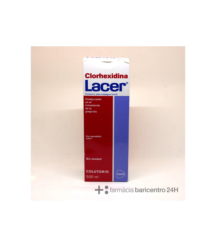 LACER CLORHEXIDINA COLUTORIO 500ML