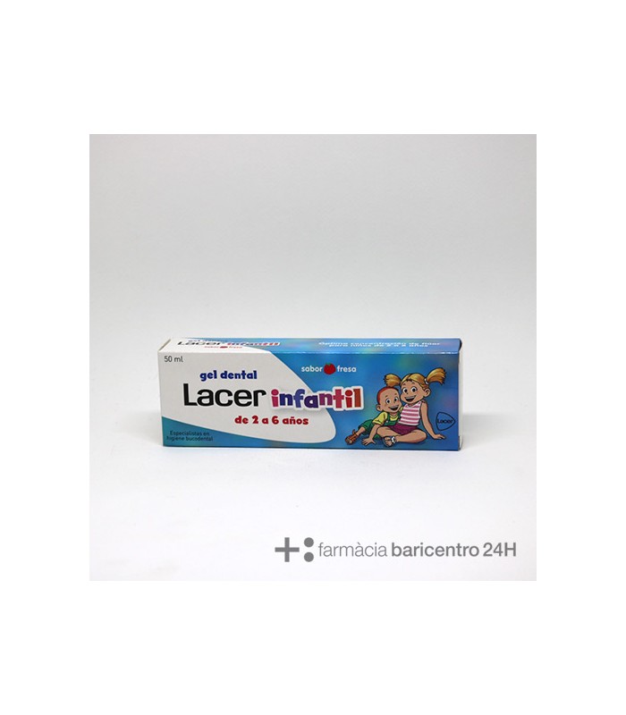 LACER INFANTIL GEL DENTAL 50 ML FRESA