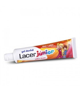 LACER JUNIOR GEL DENTAL 75 ML FRESA 2