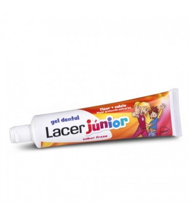 LACER JUNIOR GEL DENTAL 75 ML FRESA
