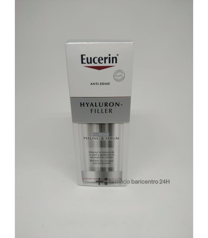 EUCERIN HYALURON FILLER PEELING AND SERUM NOCHE 30 Tratamiento día y Antiedad - BEIERSDORF,S.A.