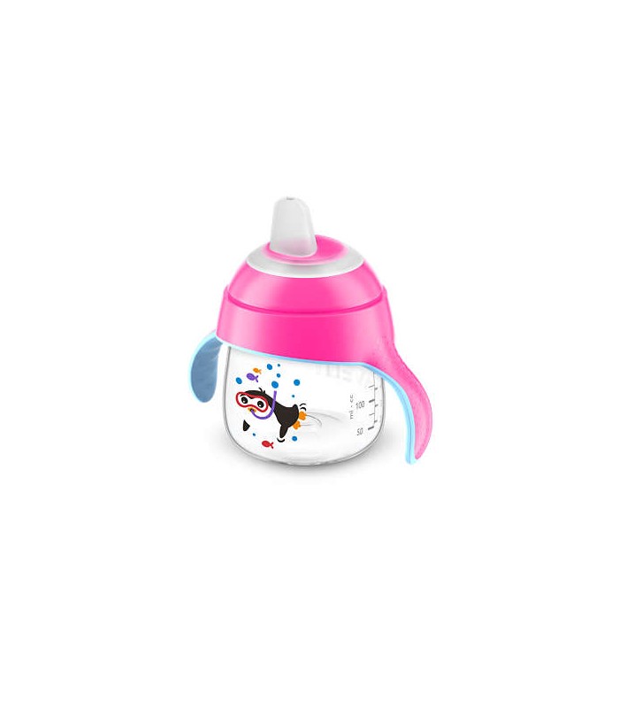 AVENT TAZA PEZ-CANGREJO ANTIGOTEO 260 ML Biberones y Accesorios del bebe - 