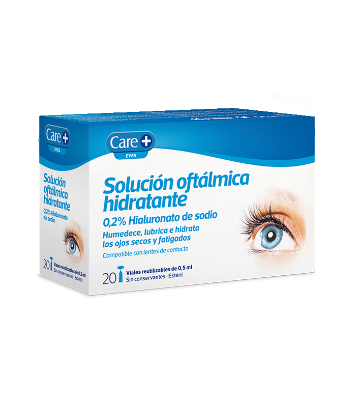 CARE+SOL.OFTAL.HIDRAT.0 2p HIALURON. 20V Sequedad y ojos cansados y Salud ocular - 