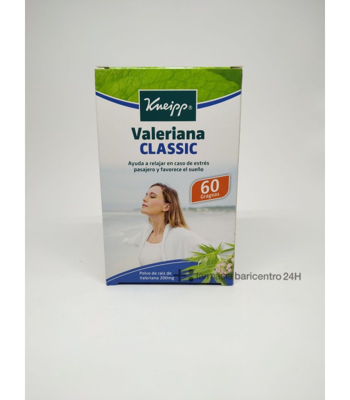 KNEIPP VALERIANA 60 GRAGEAS NUEVO FORMATO Sueño y Sistema nervioso - BOEHRINGER ING