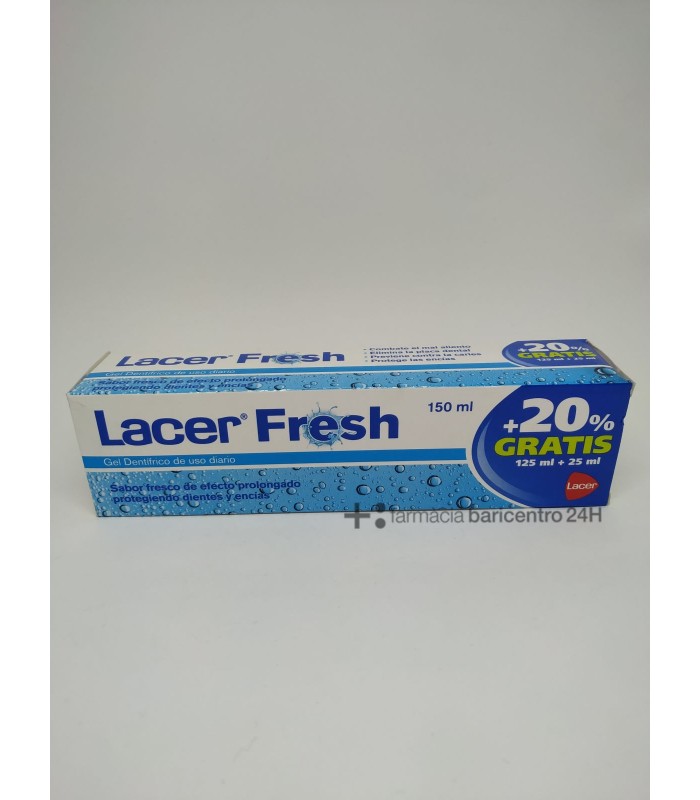 LACERFRESH GEL DENTIFRICO 125 ML PROMO LACER y Inicio - 
