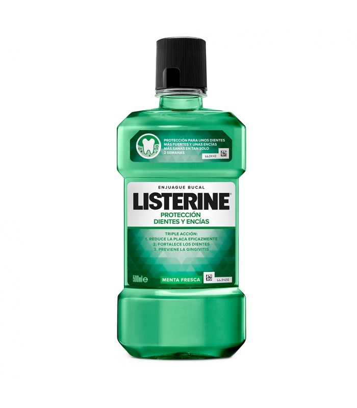 LISTERINE DIENTES Y ENCIAS COLUTORIO 500 ML Sensibilidad y encias y Higiene Bucal - 