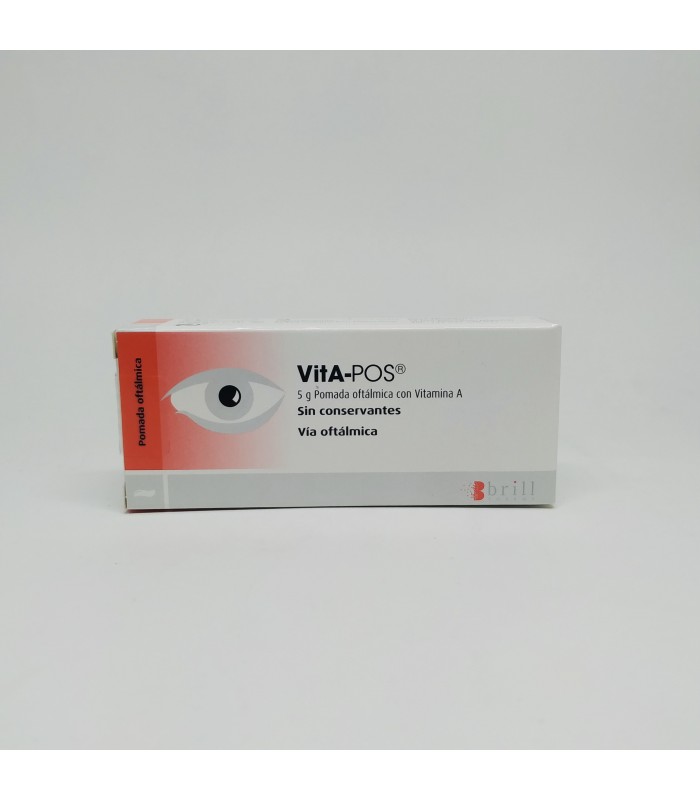 VITA-POS POMADA OFTALMICA 5 G Sequedad y ojos cansados y Salud ocular - BRILL PHARMA