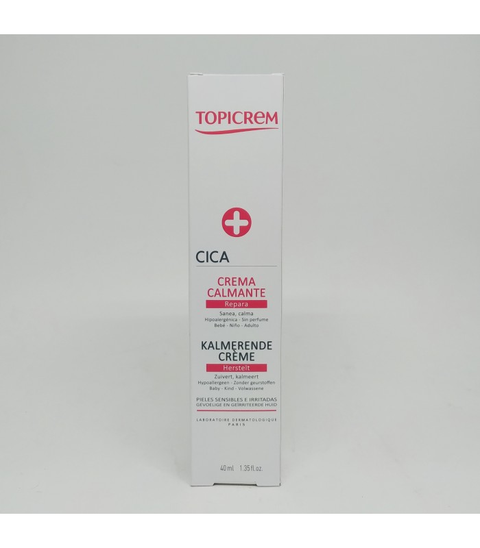 TOPICREM CICA CREMA REPARADORA 40 ML Irritaciones y picores y Salud Piel - MAYOLY SPINDLER ESPAÑA
