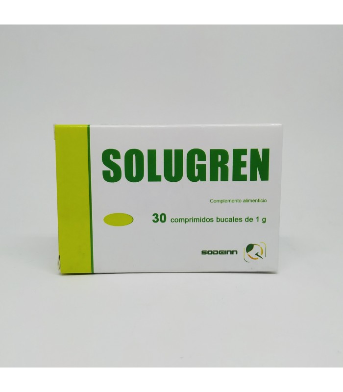 SOLUGREN COMPRIMIDOS BUCALES 30 COM Gripe y resfriado y Salud Respiratoria - SOCIEDAD DE INVESTIGACION NUTR