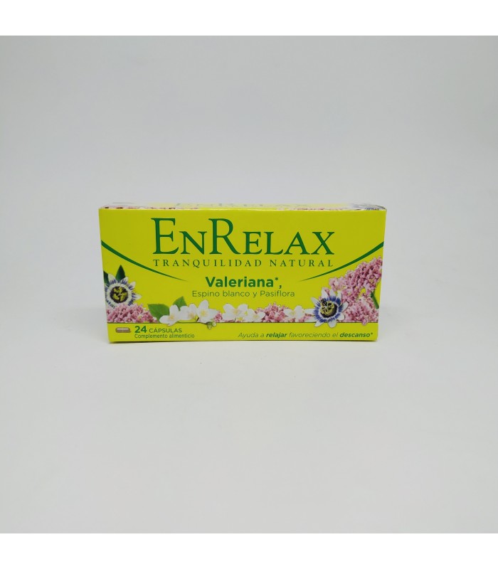 VALERIANA ENRELAX 24 CAPS. Sueño y Sistema nervioso - URIACH-AQ OTC