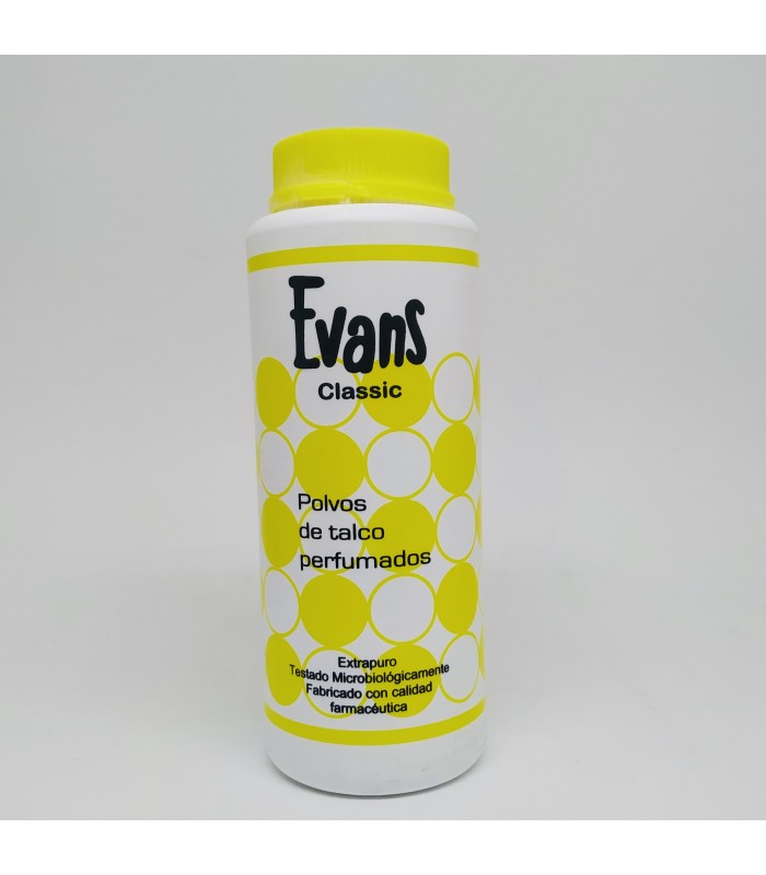 TALCO EVANS PERFUMADO 300 G Irritaciones y picores y Salud Piel - 