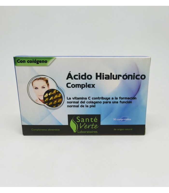 SANTE VERTE HIALURONICO + COLAGENO 30 COMPR Colagenos y magnesios y Salud Muscular - 