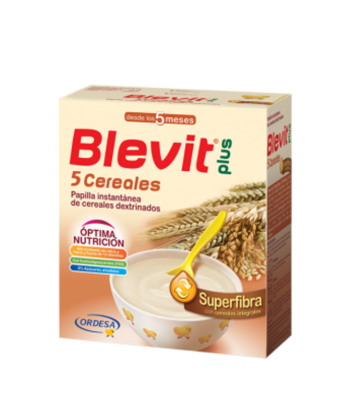BLEVIT PLUS SUPERFIB 5 CER 700 Papillas y galletas y Alimentacion del bebe - BLEMIL Y BLEVIT