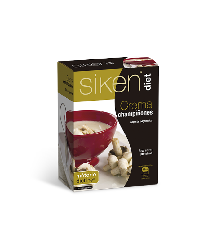 SIKEN DIET CREMA DE CHAMPIÑONES 7 SOBRES Dietetica y Inicio - SIKEN