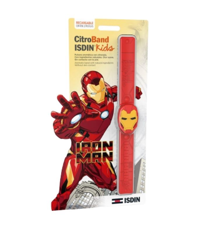 CITROBAND ISDIN KIDS + UV PULSERA IRONMAN Pulseras y Mosquitos - ISDIN