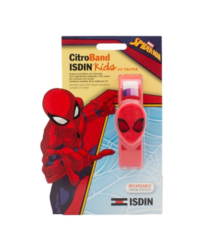 CITROBAND ISDIN KIDS + UV PULSERA SPIDERMAN Pulseras y Mosquitos - ISDIN