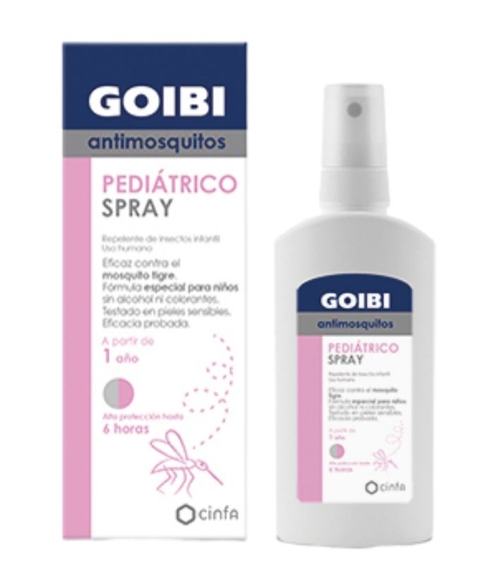 GOIBI ANTIMOSQUITOS PEDIATRICO SPRAY REPELENTE 1 Promo mosquits y Inicio - CINFA