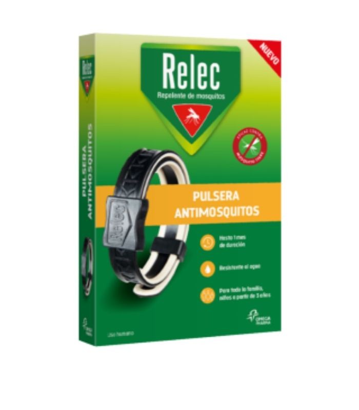 RELEC PULSERA ADULTO NEGRA Antiarrugas y Mascarillas - PERRIGO