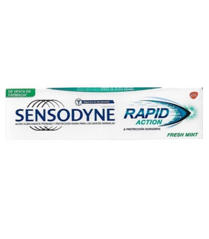 SENSODYNE RAPID PASTA DENTAL FRESH MINT 75 ML Sensibilidad dental y Higiene Bucal - 